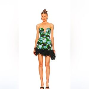 Monroe Dress in Black Multi